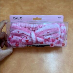 CALA Pink Plush Headband for Women